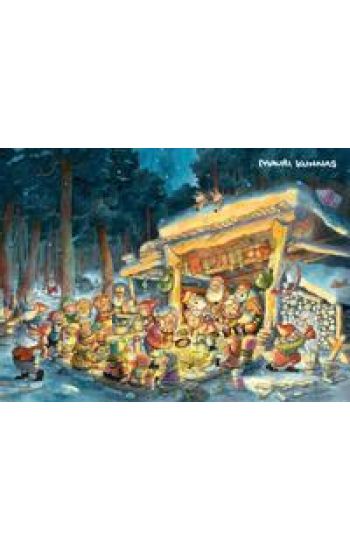 Mauri Kunnas adventtikalenteri Laavulla