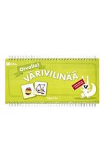 OIVALLA! VÄRIVILINÄÄ LUKOKIRJA 3 -6 V