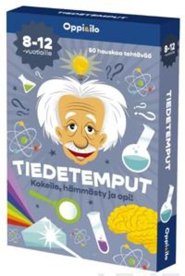 Tiedetemput-puuhakortit 8-12 v
