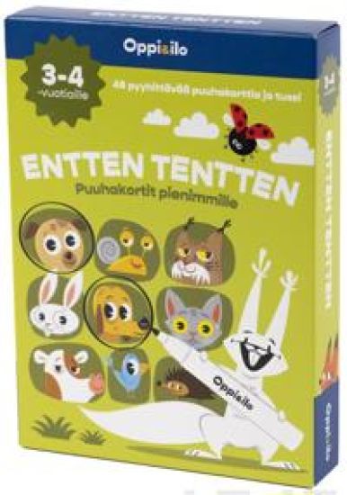 Entten tentten -puuhakortit 3-4 v