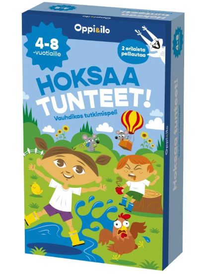 Hoksaa tunteet! -lautapeli 4-8 v