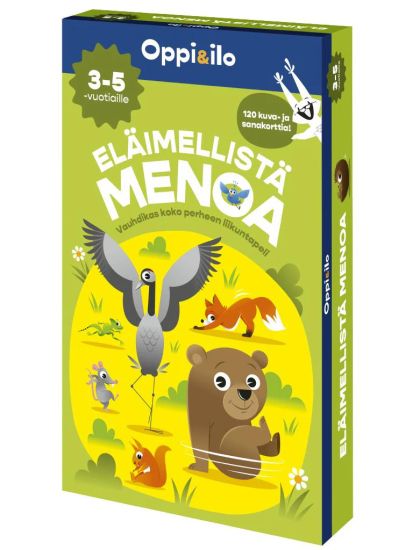 Eläimellistä menoa -lautapeli 3-5 v
