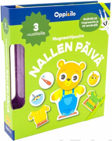 Magneettipuuha Nallen päivä 3 v