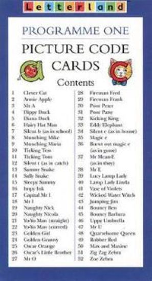 Picture Code Cards