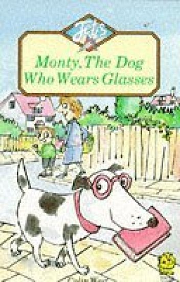 Monty, the Dog Who Wears Glasses