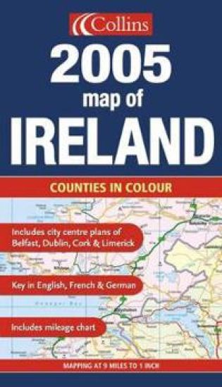 2005 MAP OF IRELAND NE MFO
