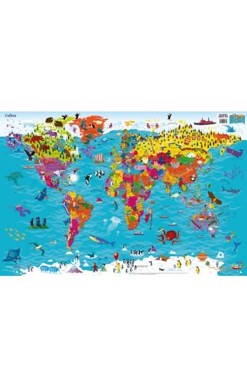 Collins Children’s World Wall Map