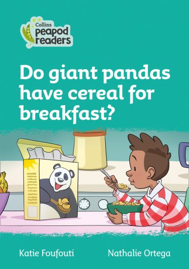 Do giant pandas have cereal for breakfast?