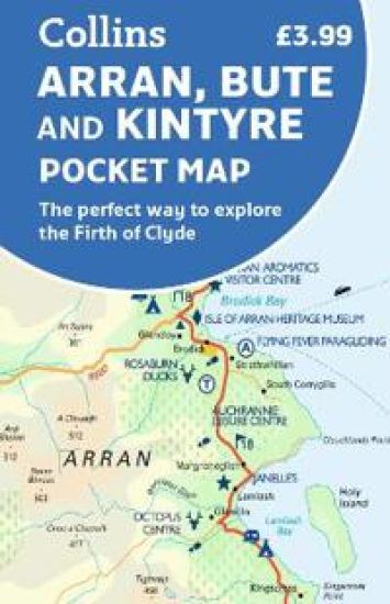 Arran, Bute and Kintyre Pocket Map