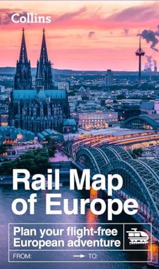 Collins Rail Map of Europe