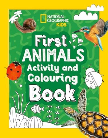 First Animals Activity and Colouring Book