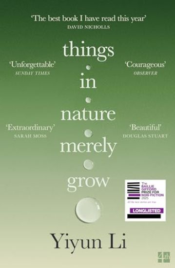 Kansikuva: Things in Nature Merely Grow