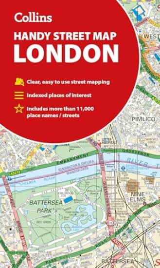 Collins London Handy Street Map