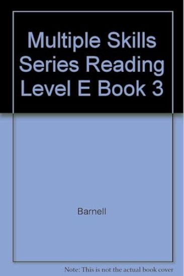 Multiple Skills Series Reading Level E Book 3