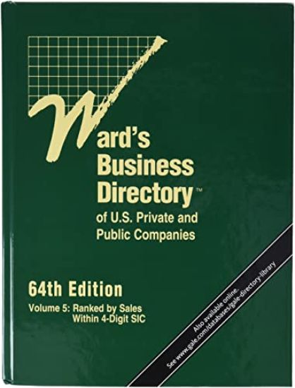 Ward's Business Directory of U.S. Private and Public Companies