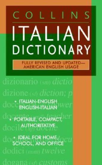 Collins Italian Dictionary: American English Usage
