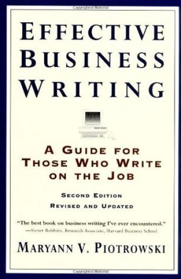 Effective Business Writing