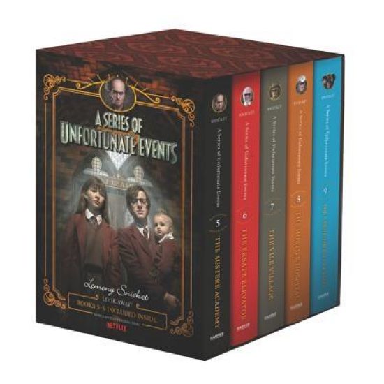 SERIES OF UNFORTUNATE EVENTS 5 8 NETFLIX TIE IN BO