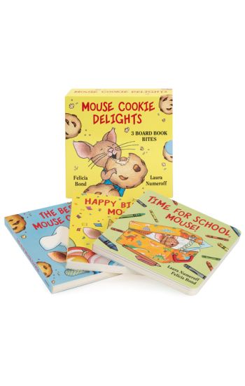 Mouse Cookie Delights: 3 Board Book Bites: The Best Mouse Cookie; Happy Birthday, Mouse!; Time for School, Mouse!