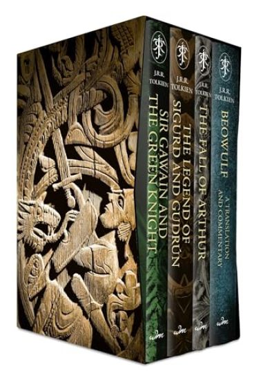 Tolkien Myths and Legends Box Set: Sir Gawain and the Green Knight, the Legend of Sigurd and Gudrún, the Fall of Arthur, Beowulf