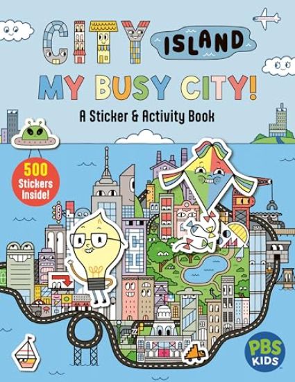 City Island: My Busy City A Sticker & Activity Book