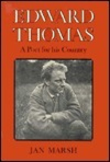 Edward Thomas, a Poet for His Country