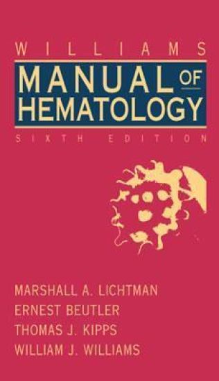 Williams Manual of Hematology