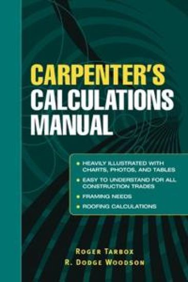 Carpenter's Calculations Manual