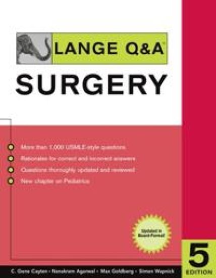 Lange Q&A Surgery, Fifth Edition