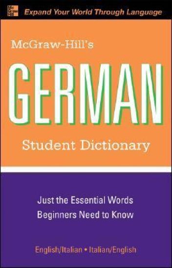 McGraw-Hill's German Student Dictionary
