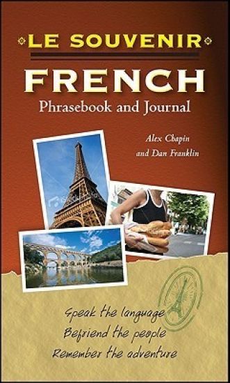 Le souvenir French Phrasebook and Journal