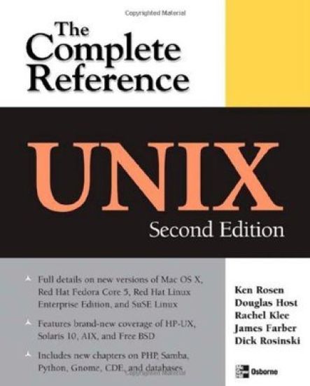 UNIX: The Complete Reference, Second Edition