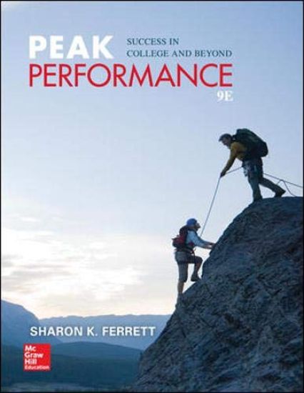 Peak Performance: Success in College and Beyond
