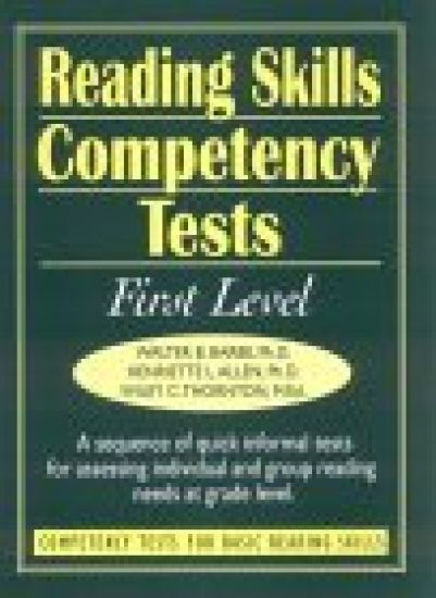 Reading Skills Competency Tests