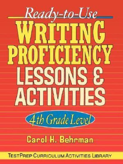 Ready-to-Use Writing Proficiency Lessons and Activities