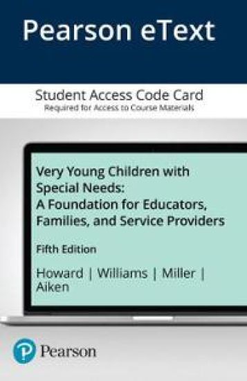 Very Young Children with Special Needs