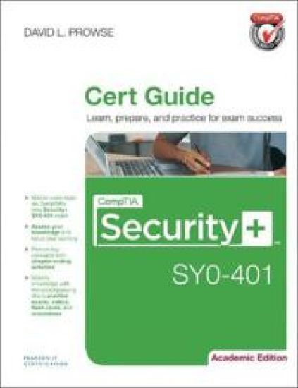 CompTIA Security+ SY0-401 Pearson uCertify Course Student Access Card