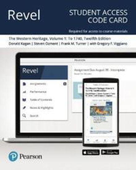 Revel Access Code for Western Heritage, The, Volume 1