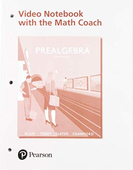 Video Workbook with the Math Coach for Prealgebra