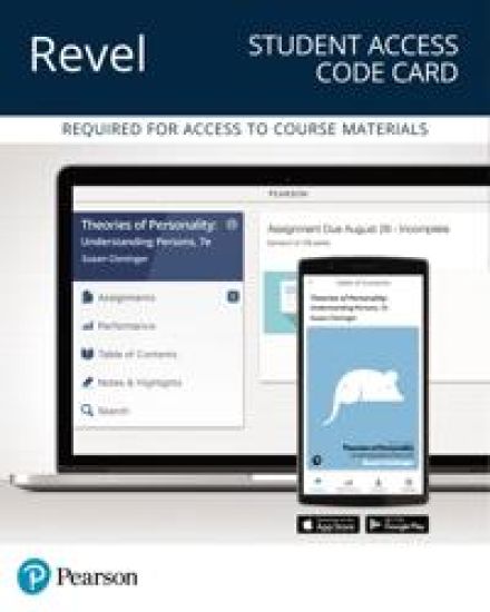 Revel for Theories of Personality Access Card
