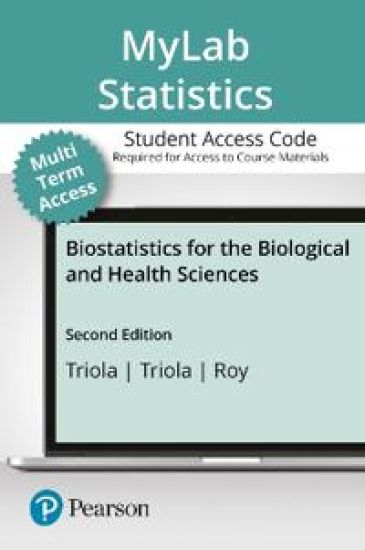 MyLab Statistics with Pearson eText Access Code (24 Months) for Biostatistics for the Biological and Health Sciences
