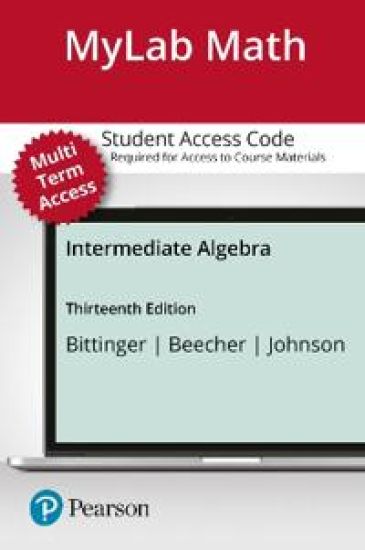 MyLab Math Access Code (24 Months) for Intermediate Algebra