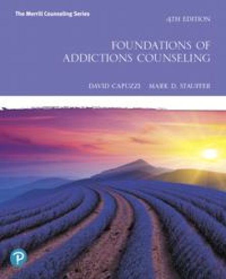 Mylab Counseling With Pearson Etext Access Card Foundations of Addictions Counseling
