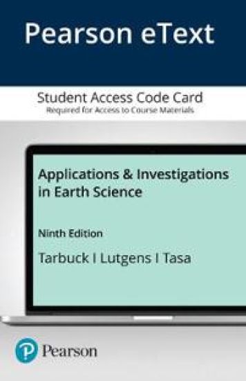 Applications and Investigations in Earth Science