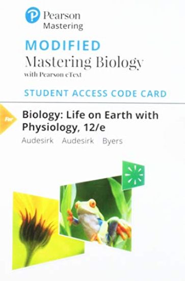 Mastering Biology with Pearson eText Access Code for Biology