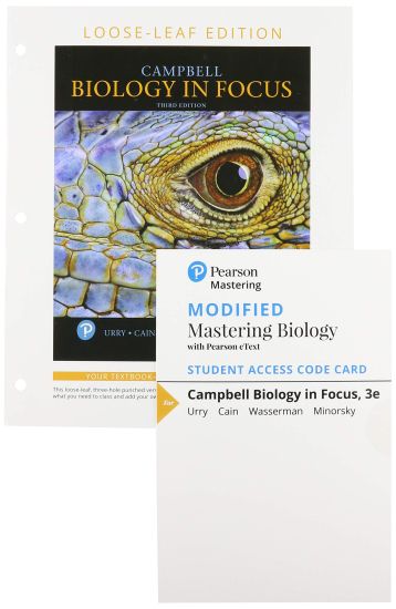 Campbell Biology in Focus Loose-Leaf Edition & Modified Mastering Biology with Pearson Etext -- Access Card Package [With Access Code]
