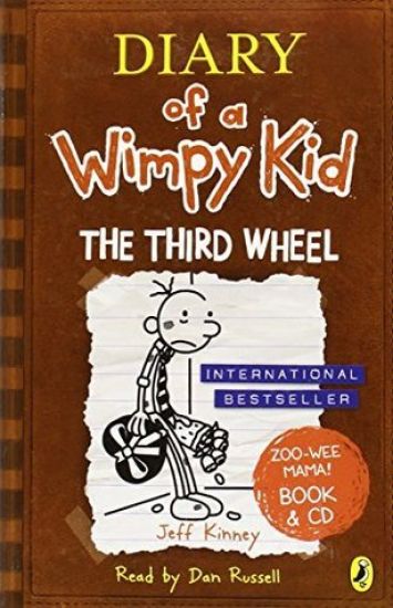 Diary of a Wimpy Kid: The Third Wheel book & CD
