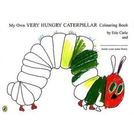 My Own Very Hungry Caterpillar Colouring Book