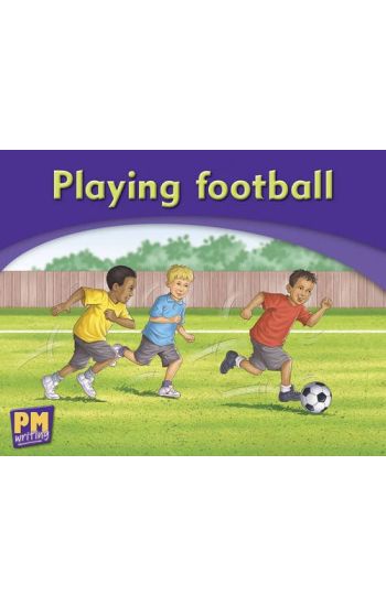 Playing football