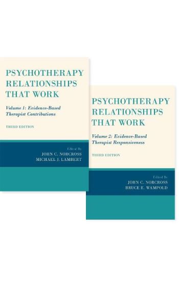 Psychotherapy Relationships that Work, 2 vol set